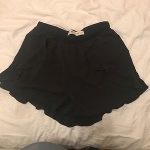 Black stylish shorts